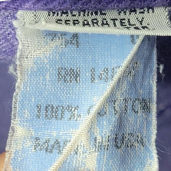 Vintage Marithe Francois Girbaud Jean Mens 28 Purple Y2K Baggy Hot Boy Plum USA - Picture 11 of 12